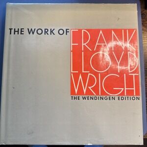 The Work of Frank Lloyd Wright Wendingen Ed 1965 Hardcover Architecture Book